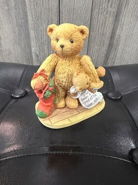 Cherished Teddies Bear Wishing For Love Jacob Christmas Collectible Figurine